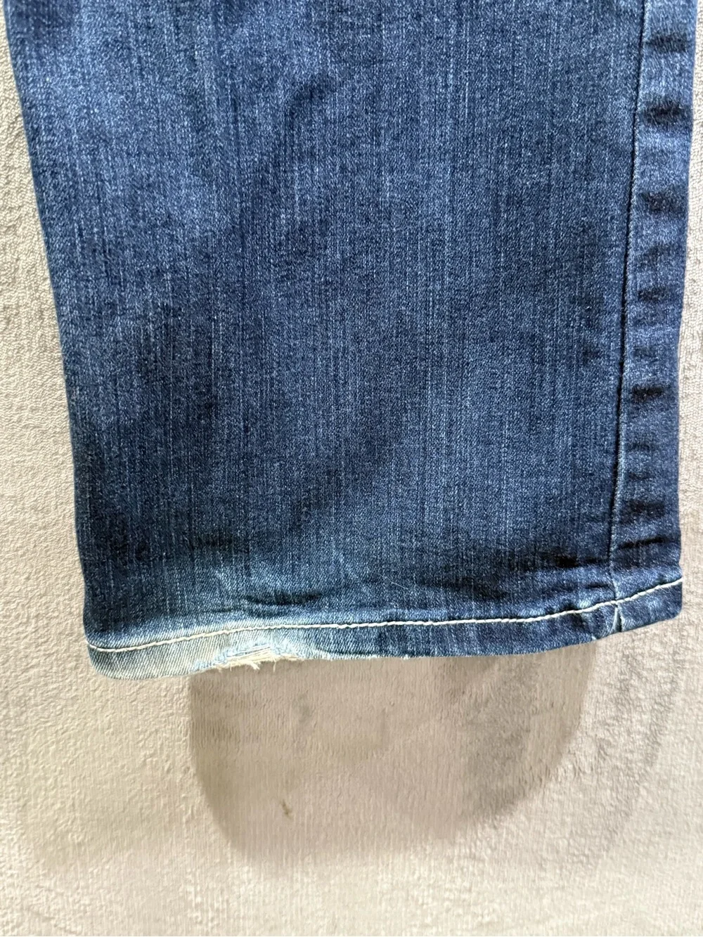 Ariat Denim Mid-Rise Bootcut Jeans Dark Wash Women’s Sz 33R Western Thick Stitch